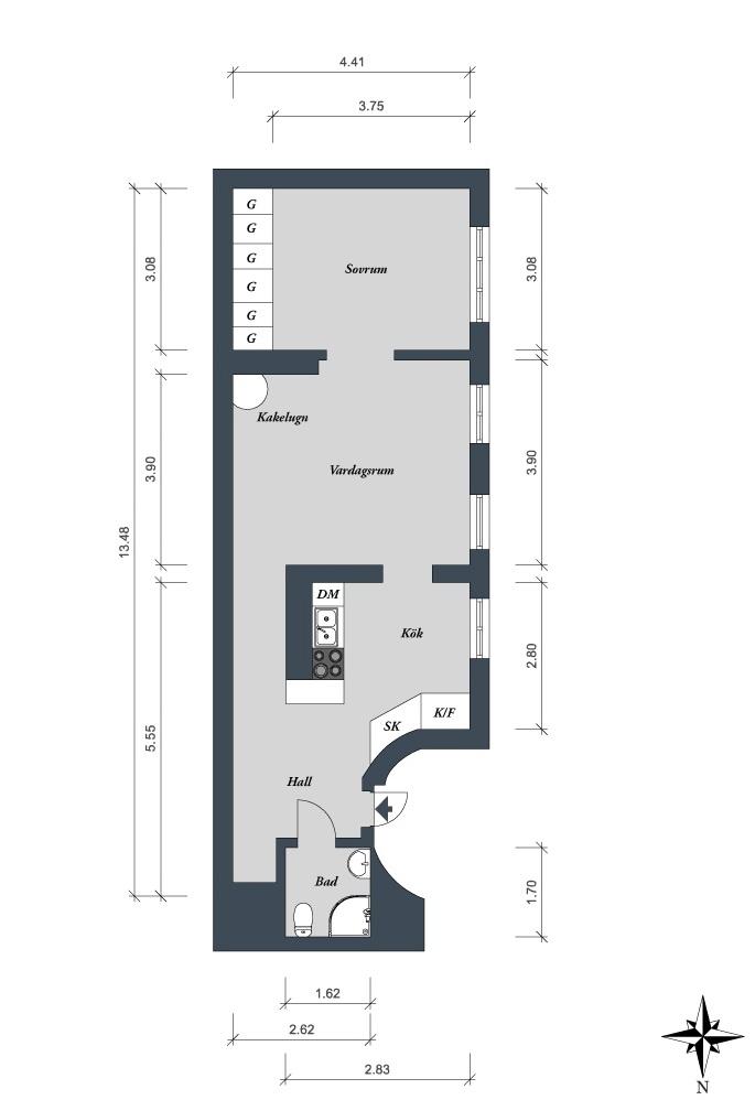 Como distribuir una vivienda alargada | Decoración