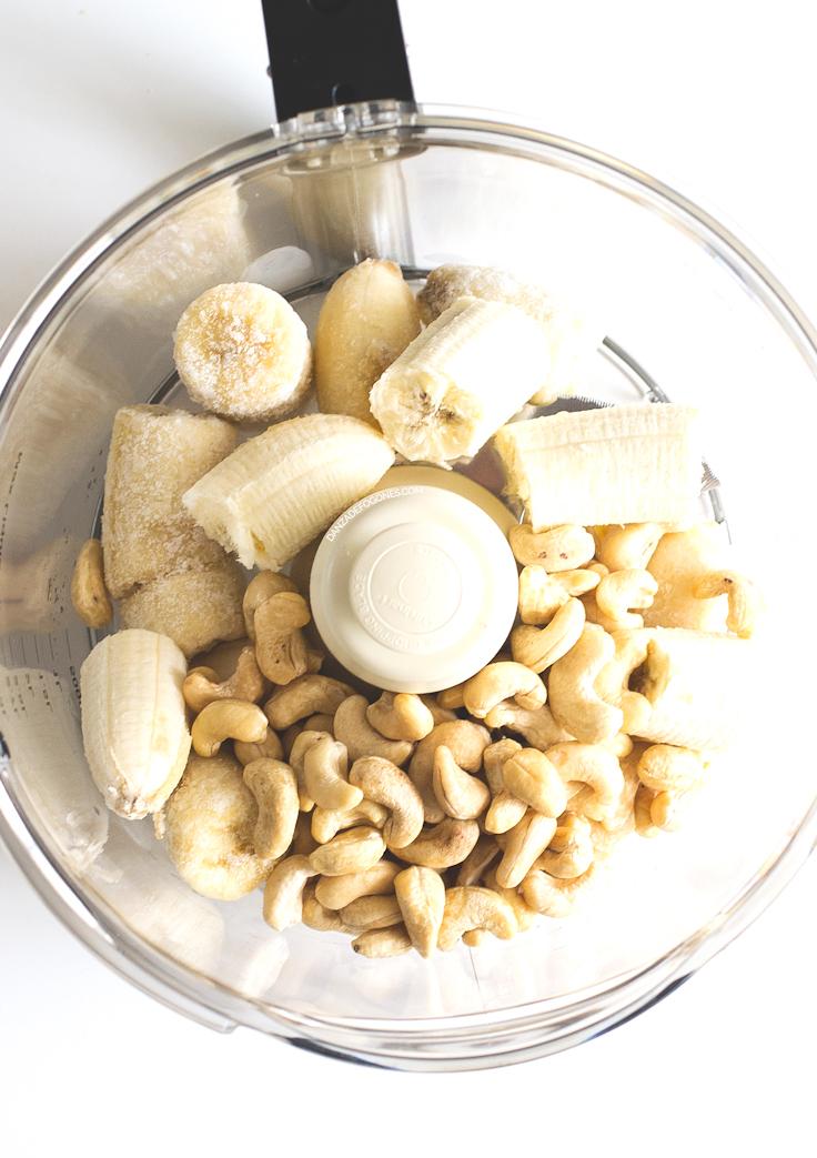 Ingredientes para hacer pudin de plátano