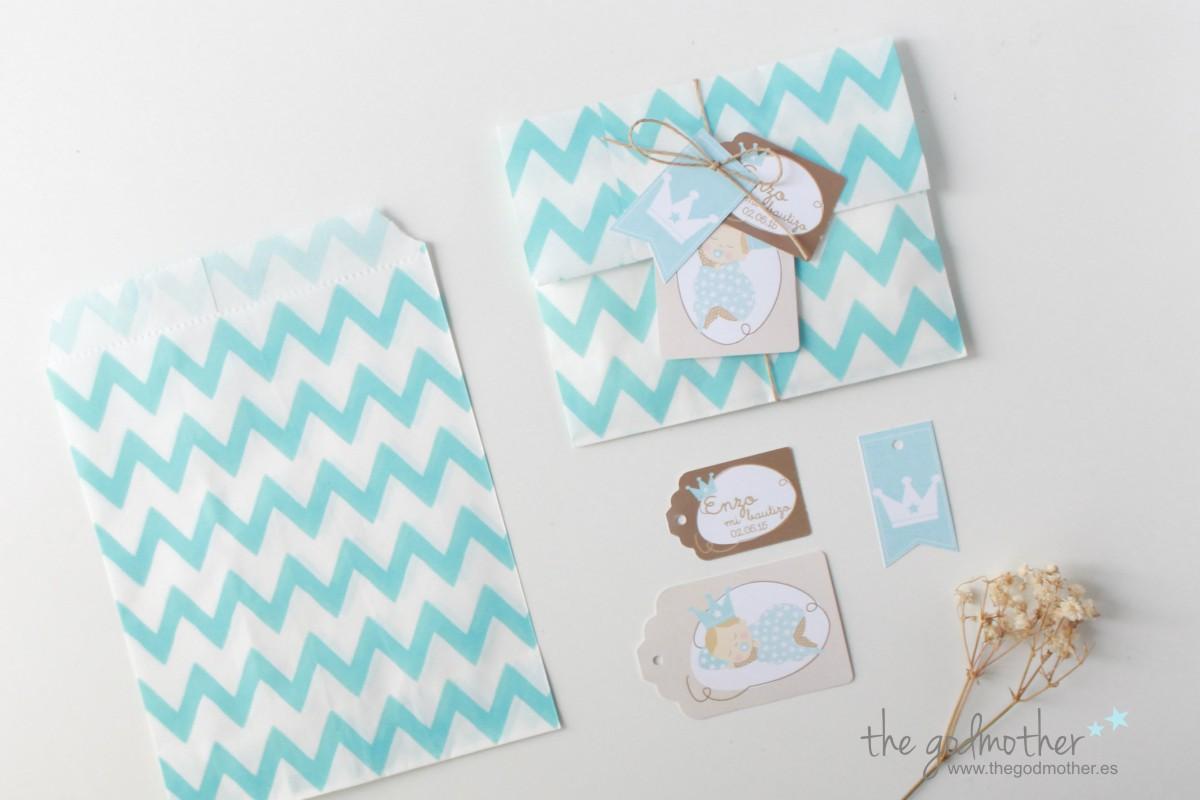 bolsita para chuches bautizo