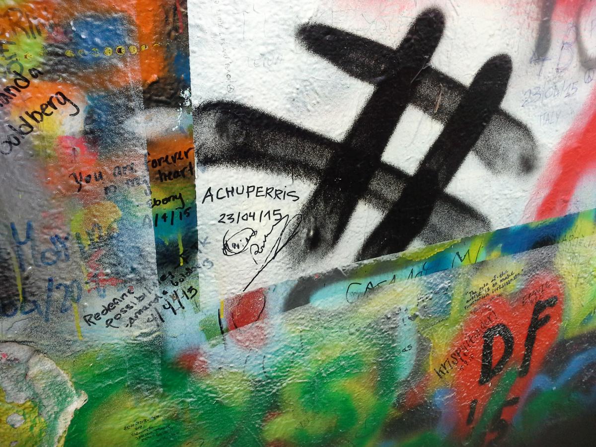 Dejando constancia de la visita