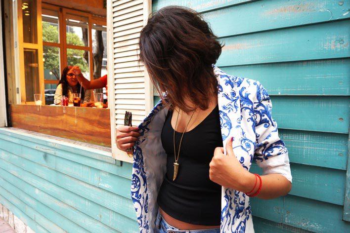 combinar sacos estampados