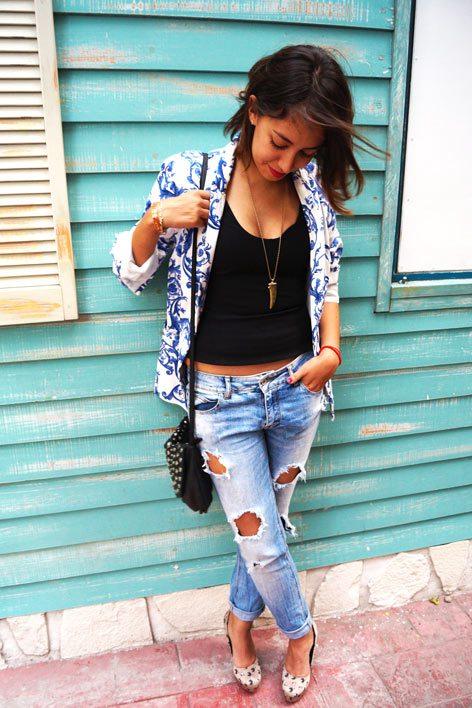 combinar sacos estampados