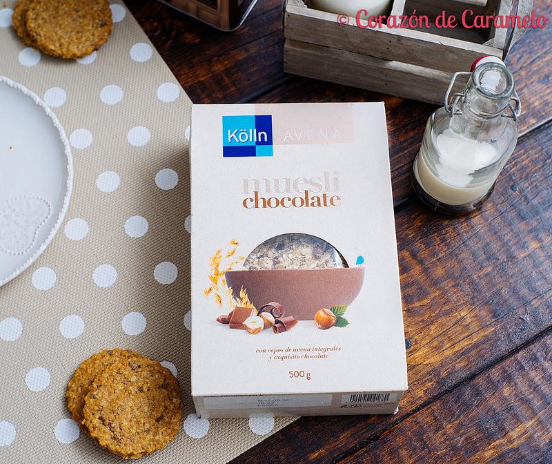 Galletas de Avena y chocolate