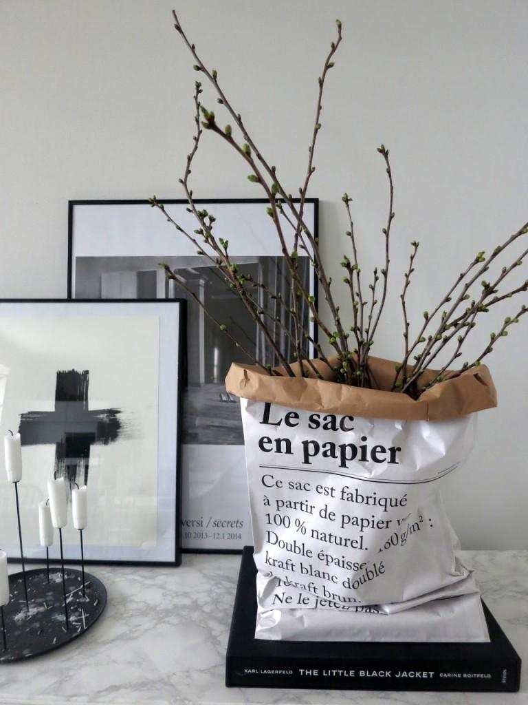 Ideas para decorar con Le sac en papier o The paper bag