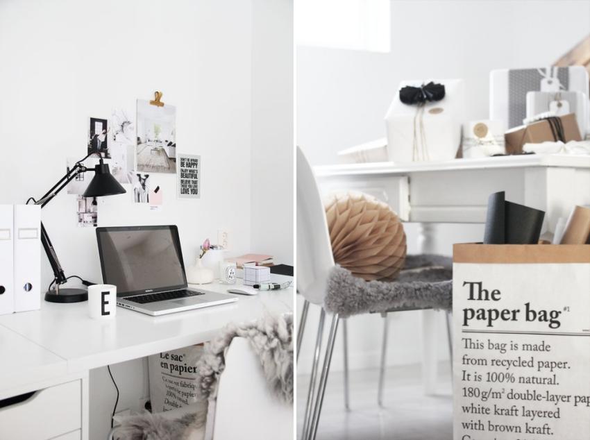 Ideas para decorar con Le sac en papier o The paper bag