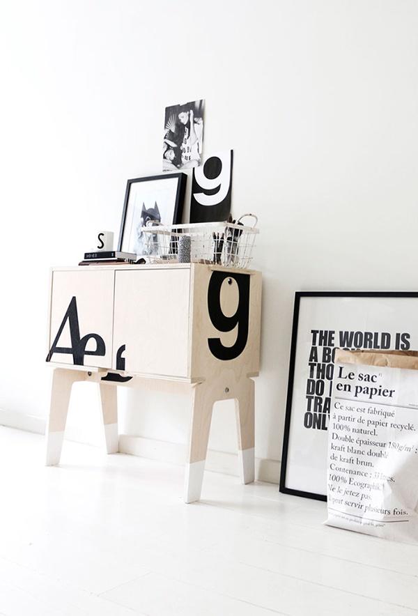 Ideas para decorar con Le sac en papier o The paper bag