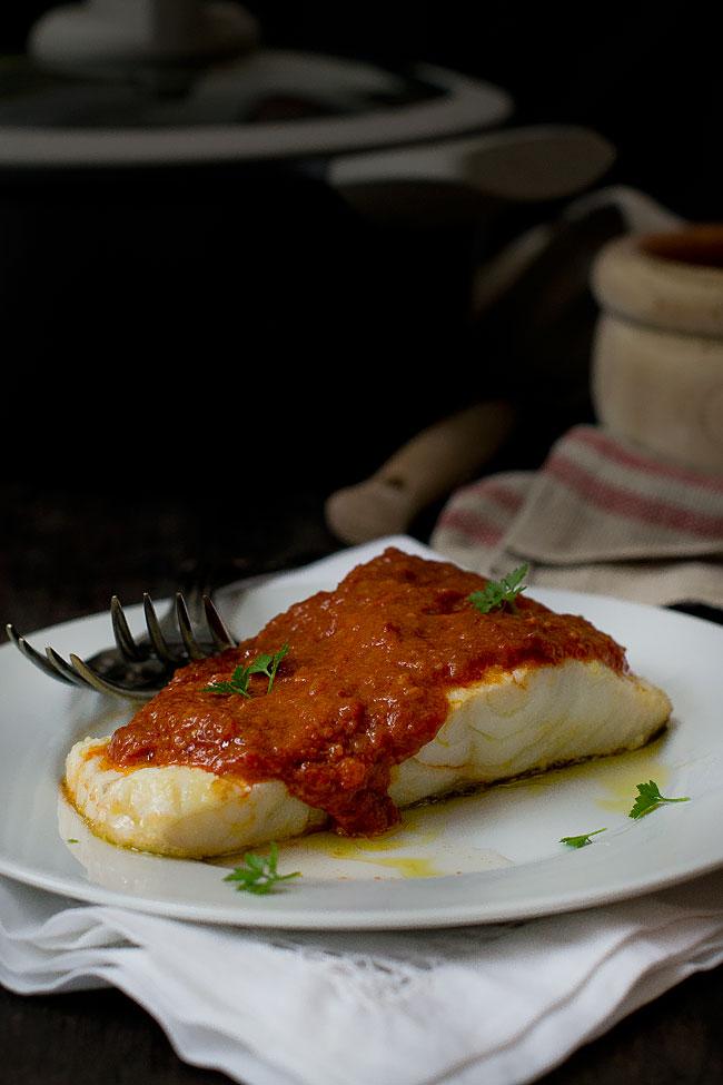 receta de bacalao con salsa vizcaína