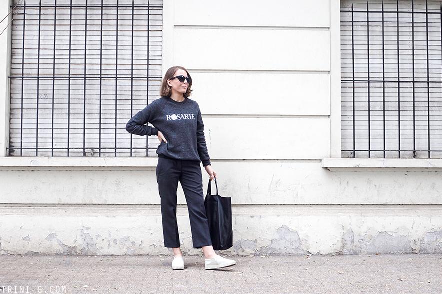 Trini | Isabel Marant pants Rodarte sweatshirt Rag & Bone sneakers