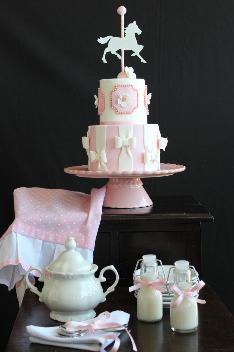 Tarta Caballito de Carrusel 3