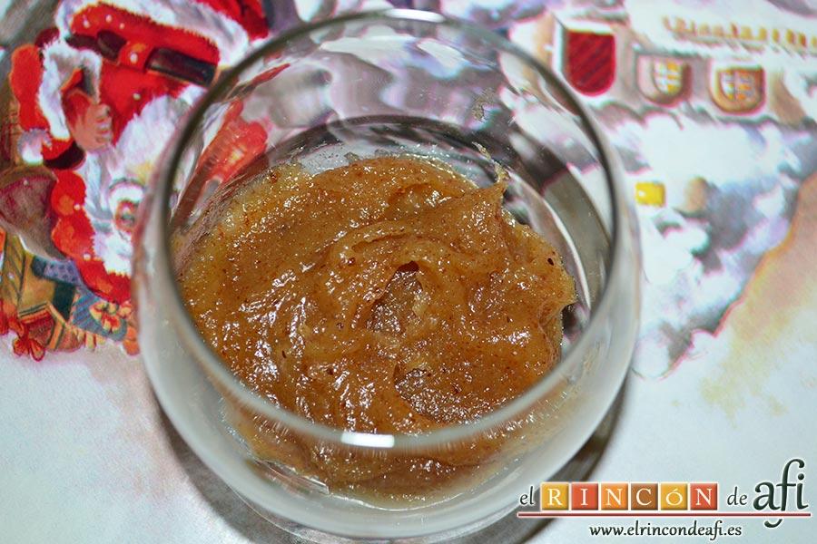 Bienmesabe canario, sugerencia de presentación sin añadirle nada más