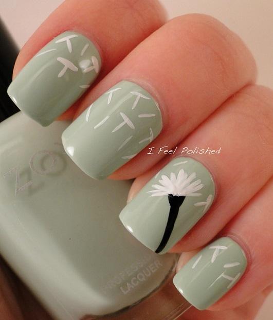 uñas diente de leon