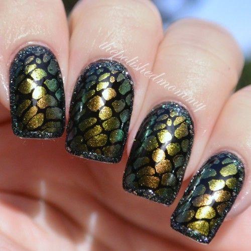 animal print uñas