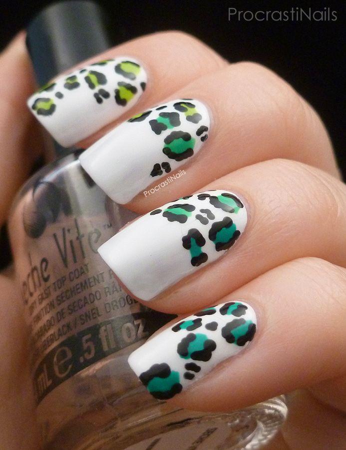 uñas decoradas con animales