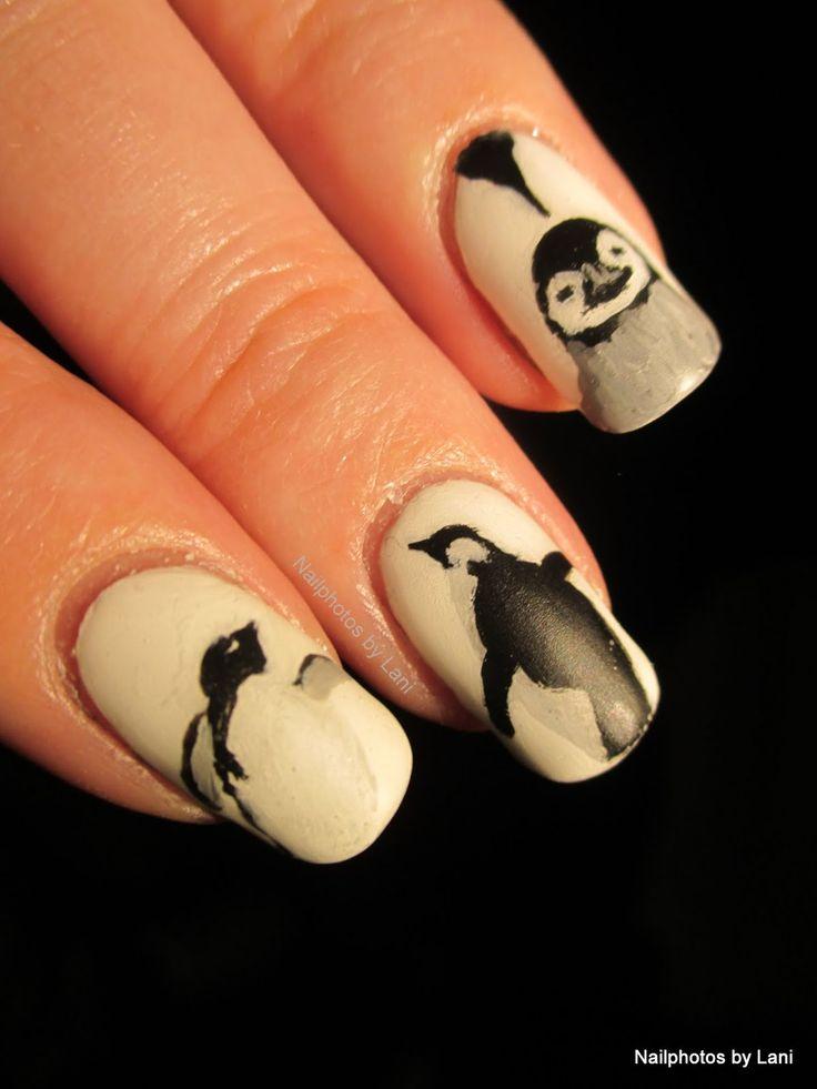 uñas de pinguino