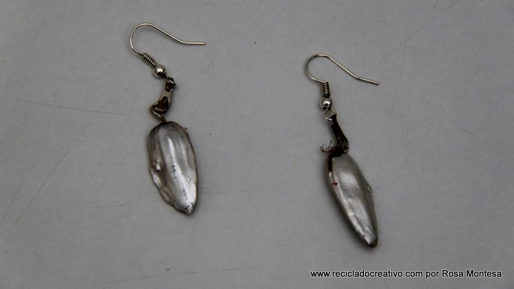 Bisutería reciclando pipas de girasol