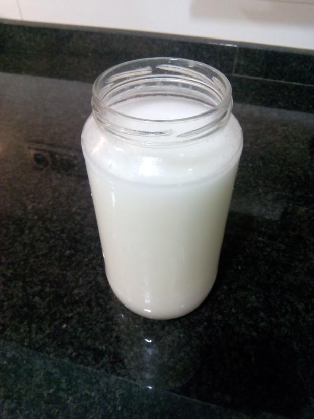Leche de coco en bote