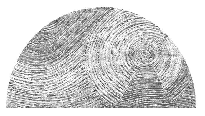 Dibujo que hice para estampar sobre seda