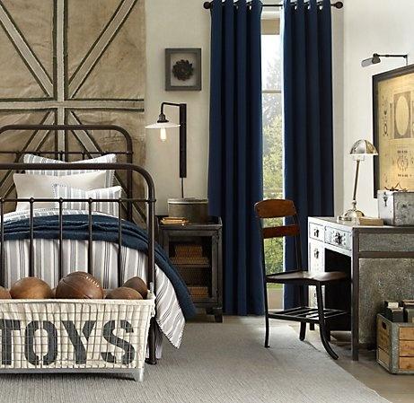 16 ideas para decorar una habitación de niños con muebles vintage 1ª