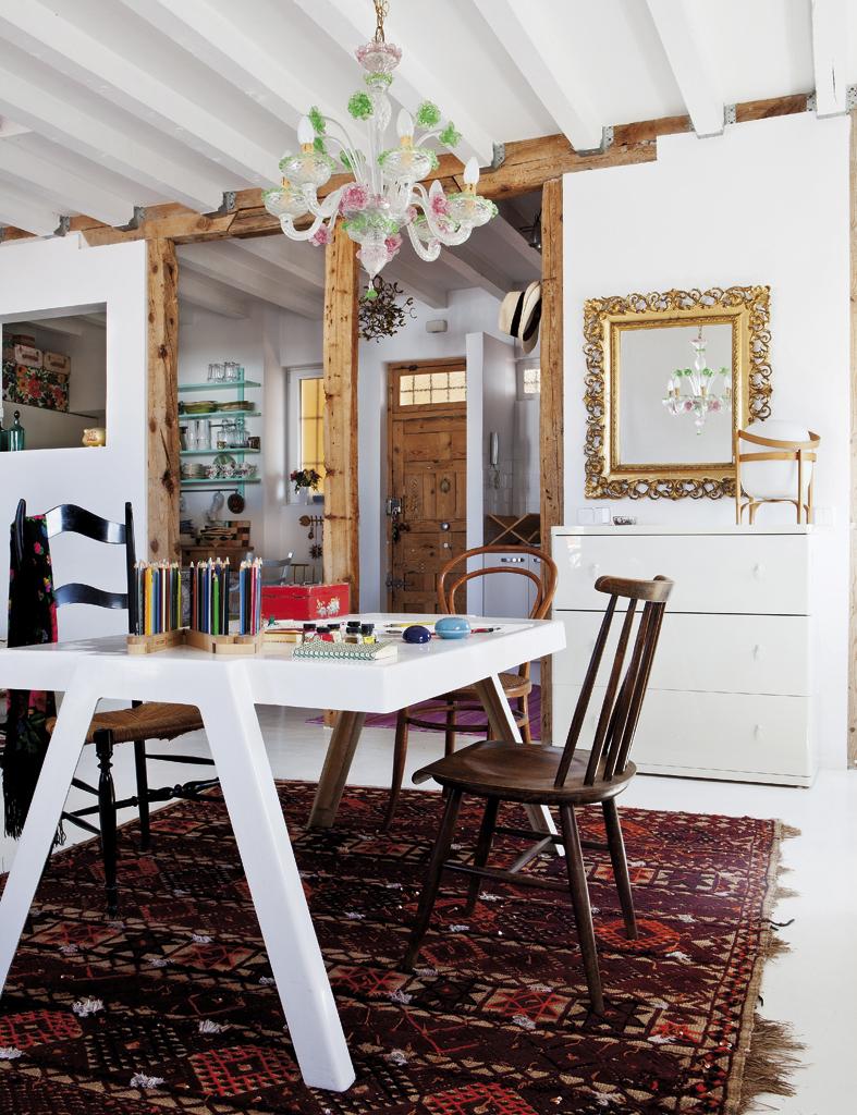 ATICO EN MADRID CON ACENTOS RUSTICOS 2