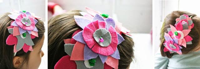 Taller de Creactividad: Diy diadema de flores de fieltro8