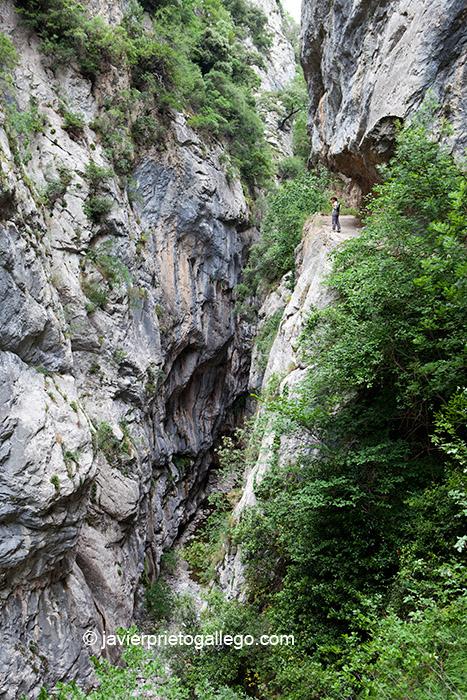 Desfiladero del Cares. Localidad de Caín. Parque Nacional de los Picos de Europa. León. Castilla y León. España. © Javier Prieto Gallego