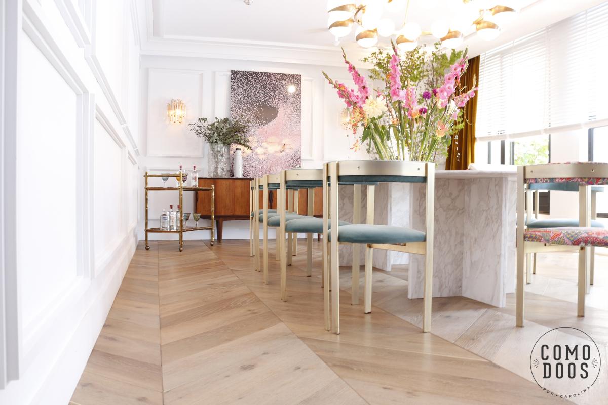 Comedor delicado y elegante