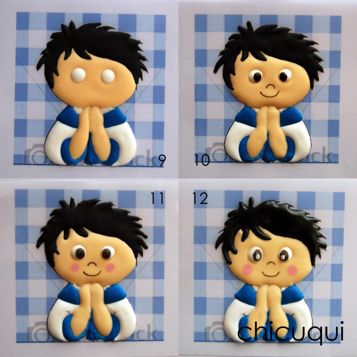 Comunión galletas decoradas niño chicuqui.com