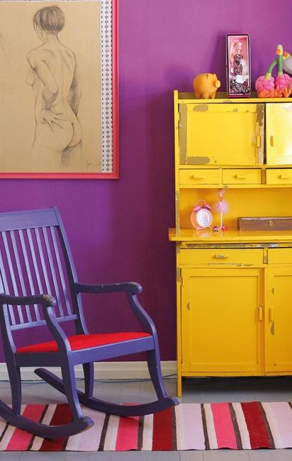 20 ideas para pintar muebles de madera antiguos a todo color 1