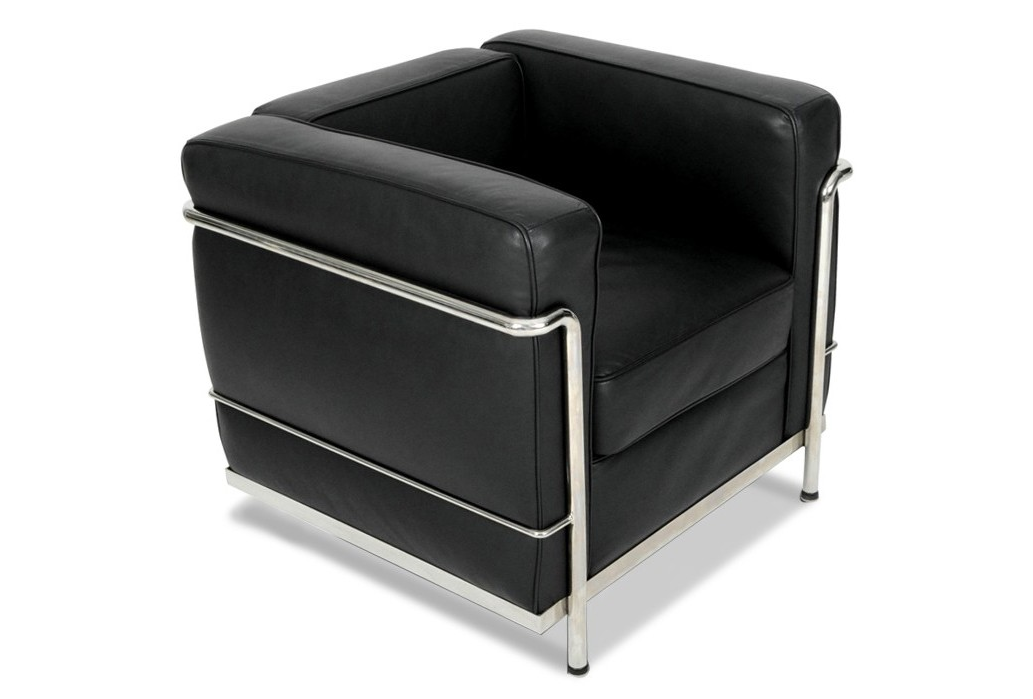 silla para salon de cuero