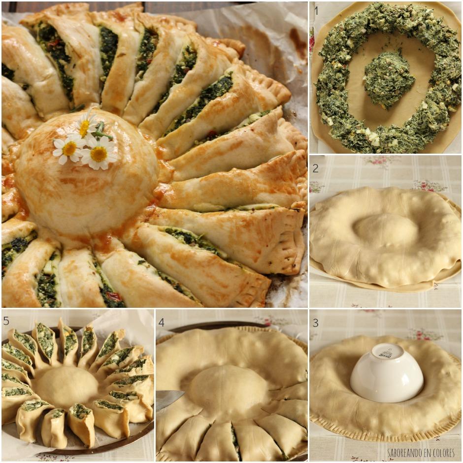 empanada de espinaca