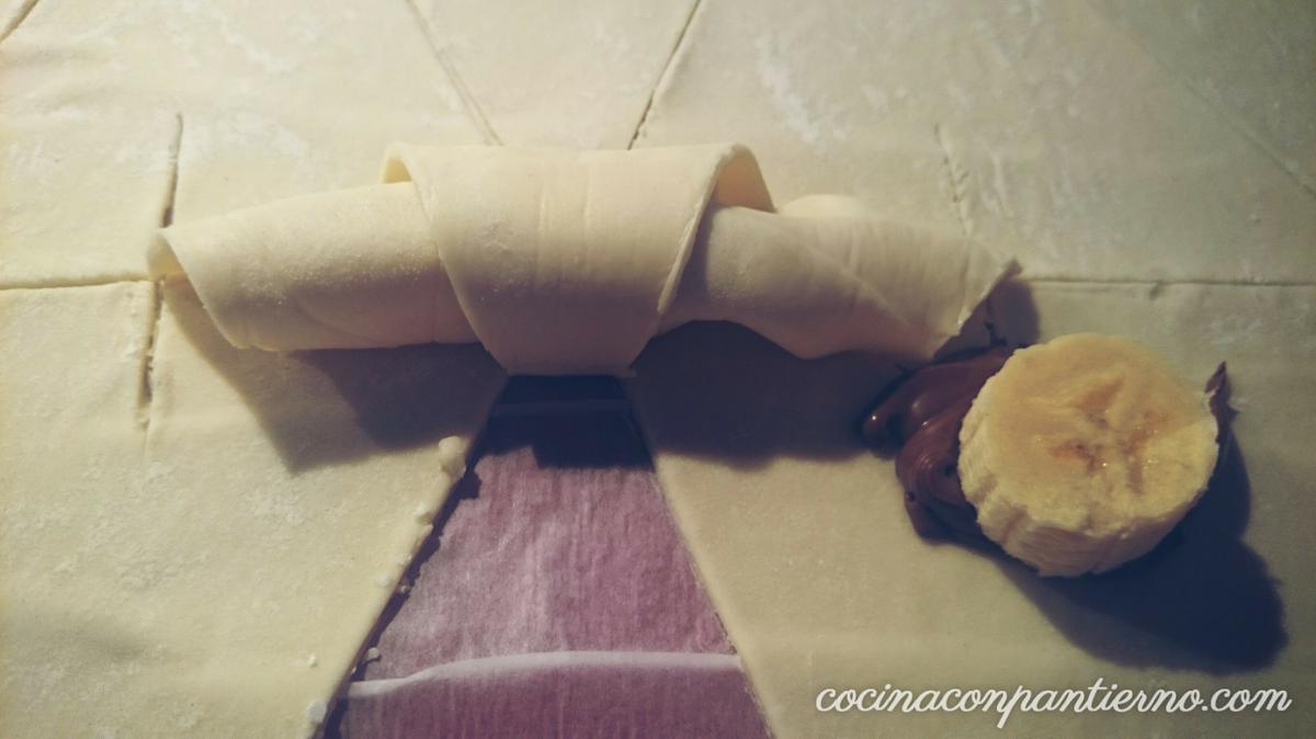 croissantsrellenos-enrrollando