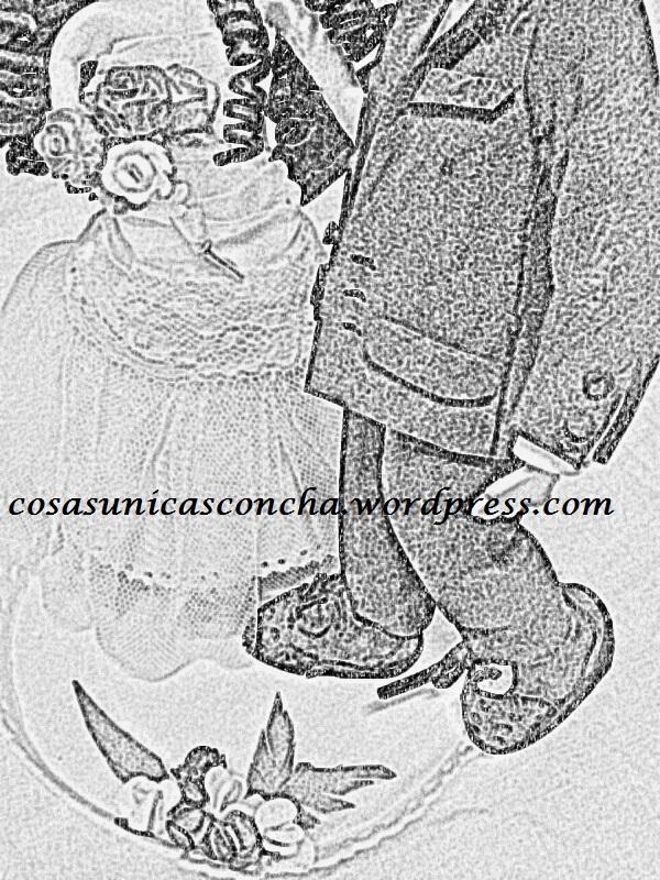 R. 236 Fotografia de los fofuchos novios