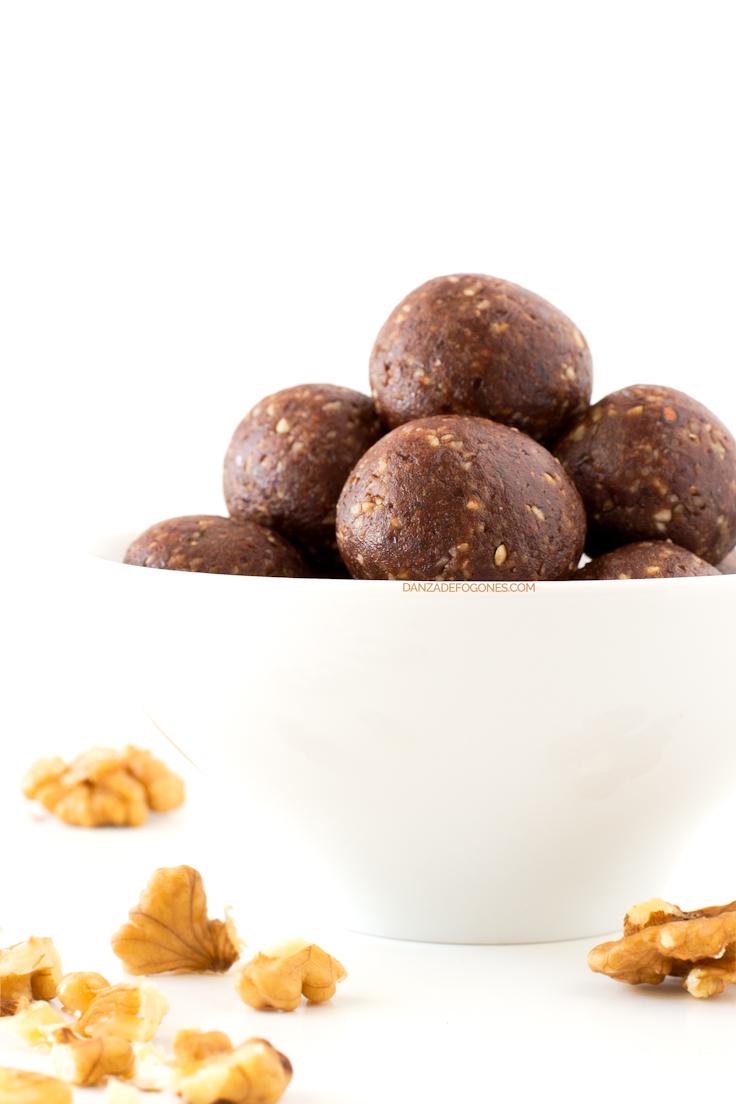 Trufas Crudiveganas de Cacao