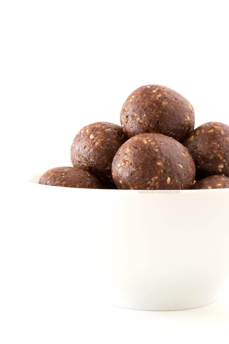 Trufas Crudiveganas de Cacao
