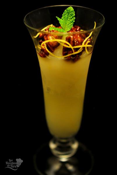 Sorbete de limón casero con nueces de California caramelizadas tererecetas 06