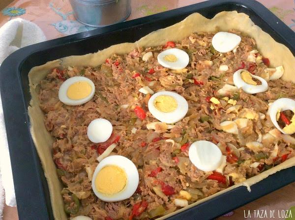 Relleno de empanada de atún