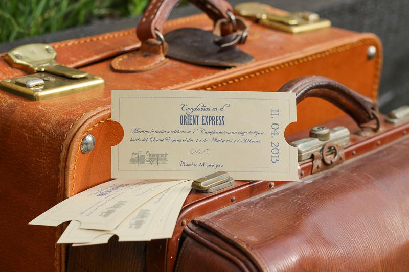Fiesta de cumpleaños en el Orient Express - All Lovely Party