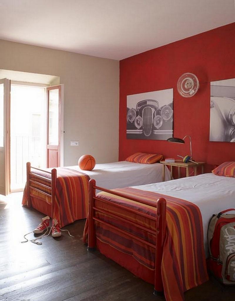 habitación juvenil de estilo vintage, www.enclavedeco.com