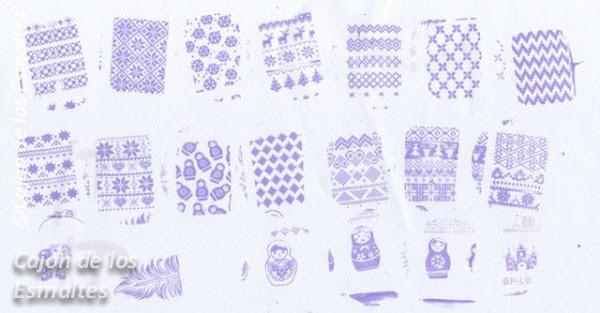 bornpretty stamping plate BP L018