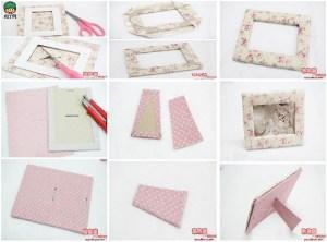 PORTARRETRATOS DIY -Fabric-Picture-Frame