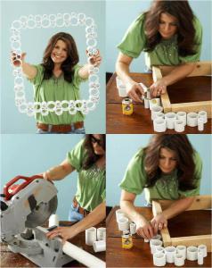 PORTARRETRATOS DIY -PVC-pipe-crafts