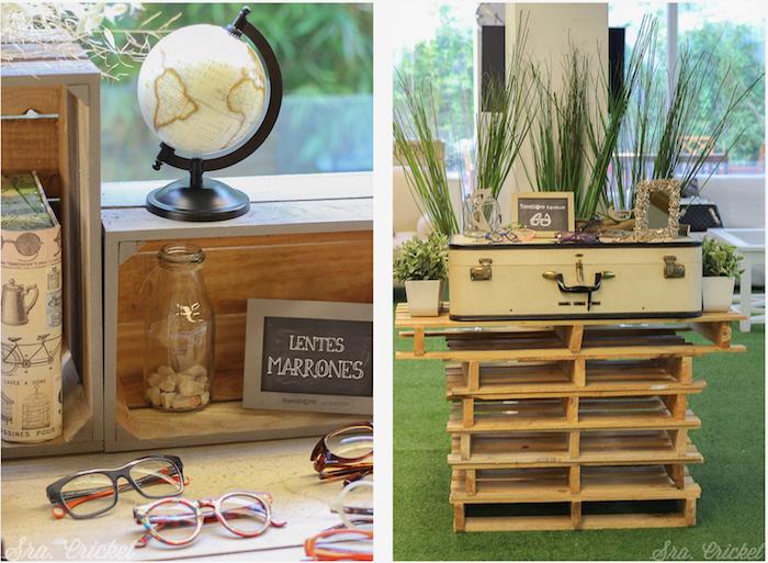 decorando evento de prensa Sra. Cricket