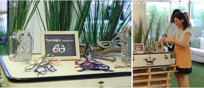 decorando el evento prensa por sra cricket