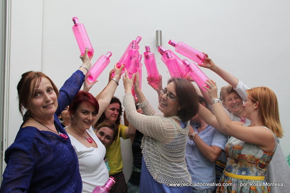 Reto de Reciclado Creativo con botellas de plástico