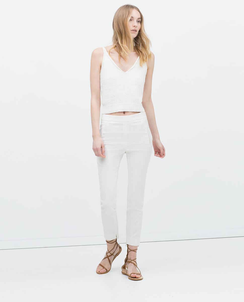 NUESTRA MODA SERA LEYENDA ZARA LOOK BLANCO 3