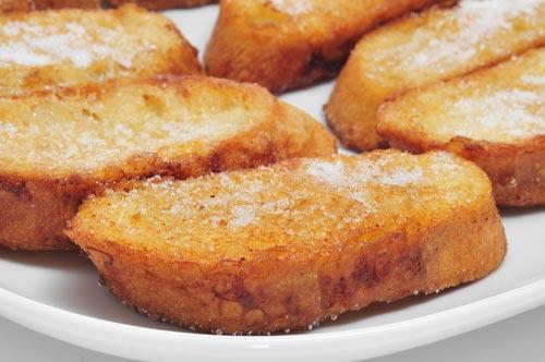 Receta para hacer Torrijas