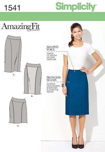 Falda Simplicity 1541