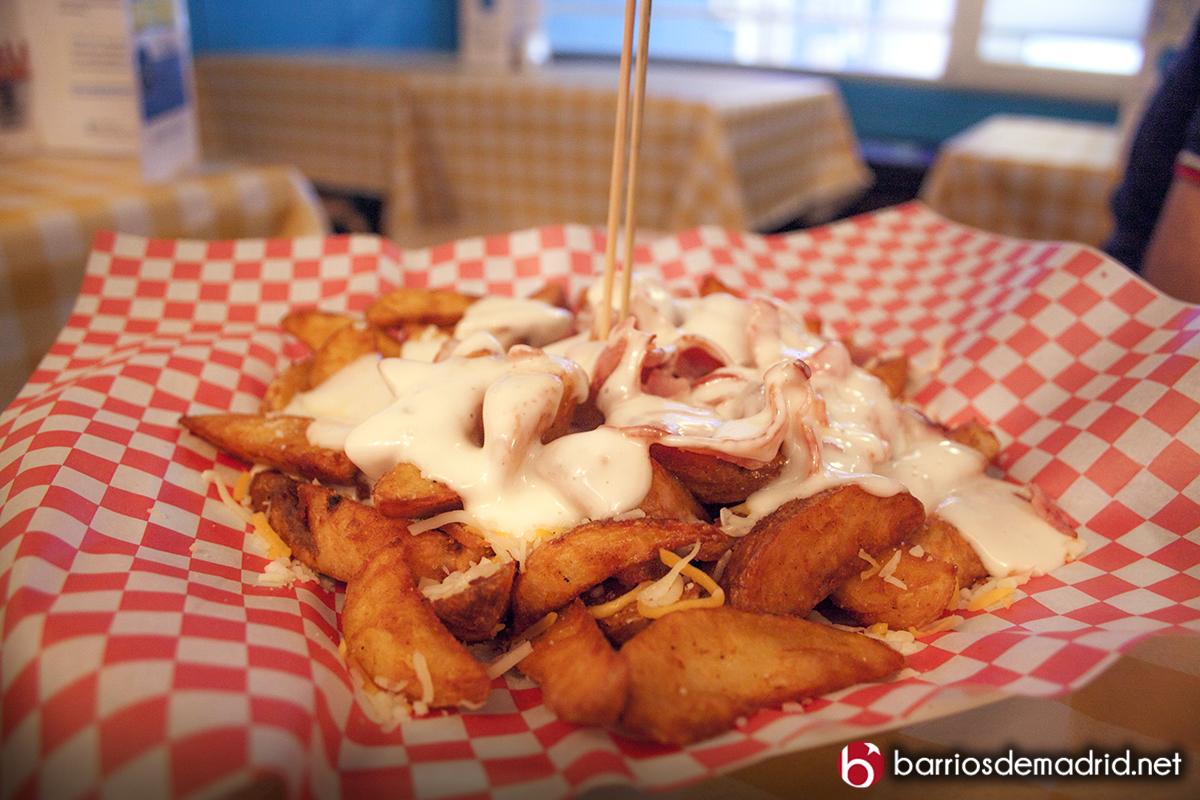 bar Bacon Cheese Fries madrid centro castellana penalti bar
