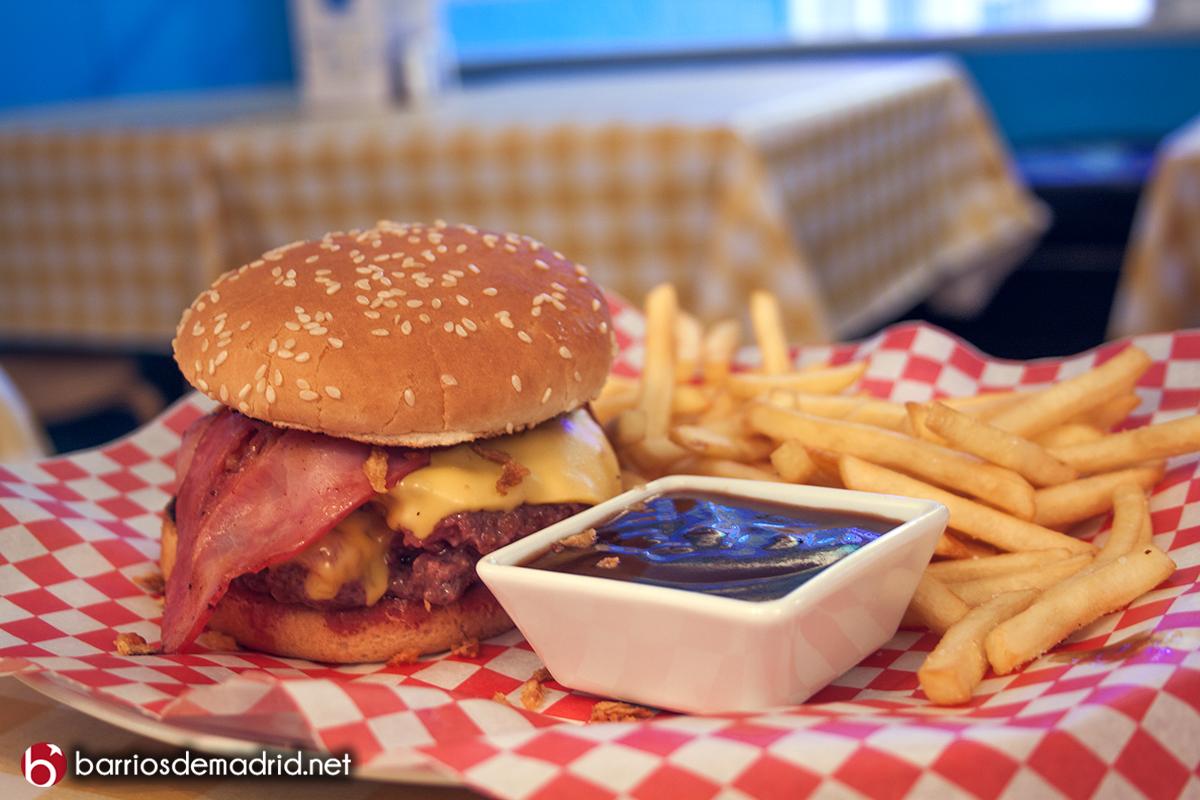 hamburguesa buey madrid castellana bernabeu