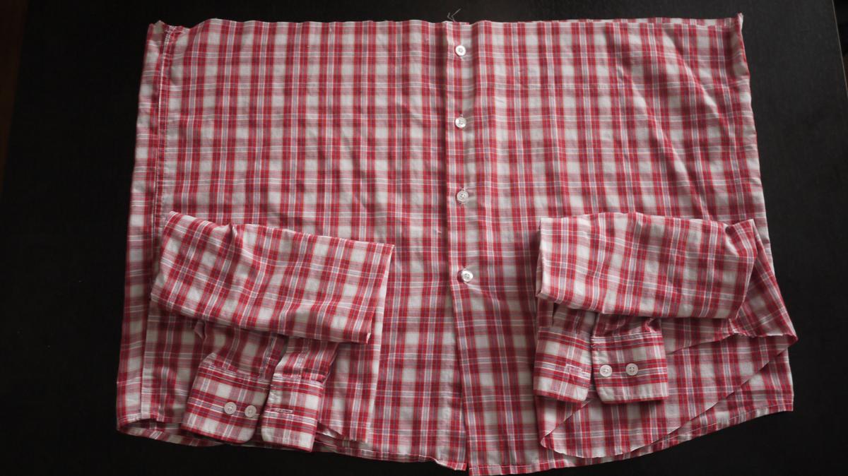 customizar camisa XXL en falda